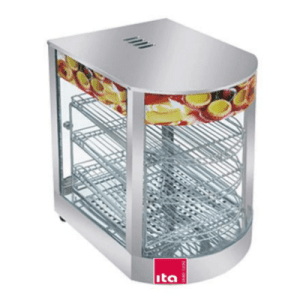 VITRINA PLATOS CALIENTES ITA VPC1 ACERO INOX